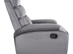 ΠΟΛΥΘΡΟΝΑ RELAX YASUMU HM9783.01 ΓΚΡΙ ΒΕΛΟΥΔΟ 80x93x100Υεκ.