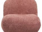 ΠΟΛΥΘΡΟΝΑ BEANY HM9591.02 ΡΟΖ ΜΠΟΥΚΛΕ ΥΦΑΣΜΑ 85x82x77Υ εκ.