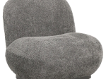 ΠΟΛΥΘΡΟΝΑ BEANY HM9591.01 ΓΚΡΙ ΜΠΟΥΚΛΕ ΥΦΑΣΜΑ 85x82x77Υ εκ.