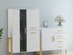 ΒΙΤΡΙΝΑ BELLE ΛΕΥΚΟ 102.5X41X152.5CM
