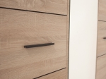 ΝΤΟΥΛΑΠΑ ΤΡΙΦΥΛΛΗ SOLO3D2S SONOMA WENGE 136X58X197CM