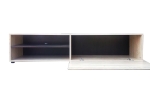 ΕΠΙΠΛΟ TV SOLO 163X41X38CM SONOMA ΜΕ WENGE ΚΑΙ MDF ΚΑΜΠΥΛΩΤΟ ΤΕΛΕΙΩΜΑ ΣΤΙΣ ΠΟΡΤΕΣ