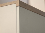 ΜΠΟΥΦΕΣ 120X33X85ΕΚ TOP MIX2D5S ΛΕΥΚΟ-SONOMA ΜΕ 5 ΣΥΡΤΑΡΙΑ