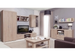 ΝΤΟΥΛΑΠΑ ΔΙΦΥΛΛΗ DAMIS SONOMA 90.5X55X203ΕΚ