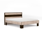 ΚΡΕΒΑΤΙ SCARLET ΔΙΠΛΟ ΜΕ ΣΟΜΙΕ ΣΟΝΟΜΑ-ΒΕΓΚΕ 160X200CM