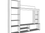 ΣΥΝΘΕΣΗ TΗΛΕΟΡΑΣΗΣ BADAN 188X35X181ΕΚ ΣΟΝΟΜΑ-ΜΟΚΚΑ