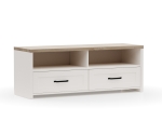 ΕΠΙΠΛΟ TV VERNE 137.9X45X52.1CM ΛΕΥΚΟ-ΦΥΣΙΚΟΣ ΔΡΥΣ