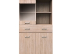 ΒΙΤΡΙΝΑ ΔΙΦΥΛΛΗ TOP MIX 80X33X145CM ΣΟΝΟΜΑ