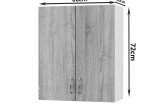 MODEST ΠΑΝΩ ΝΤΟΥΛΑΠΙ ΣΟΝΟΜΑ 60X30X72ΕΚ