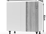MODEST ΚΑΤΩ ΓΩΝΙΑΚΟ ΝΤΟΥΛΑΠΙ ΣΟΝΟΜΑ 80X48X82CM.