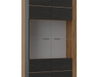 ΒΙΤΡΙΝΑ ΔΙΦΥΛΛΗ ADEL ΚΑΠΝΟΥ (TOBACCO) ΜΕ ΓΚΡΙ 95.1X39.6X167.5ΕΚ