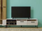 ΕΠΙΠΛΟ ΤΗΛΕΟΡΑΣΗΣ SANTES ΧΡΥΣΟ ΔΡΥΣ-ΛΕΥΚΟ 155X42X45.7CM