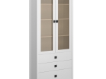 ΒΙΤΡΙΝΑ MAROCCO ΔΙΦΥΛΛΗ ΛΕΥΚΟ 90X37X210.5CM