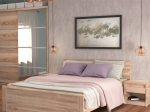 ΚΡΕΒΑΤΙ NORTON ΔΙΠΛΟ ΧΩΡΙΣ ΠΑΤΩΜΑ SONOMA 160X200CM