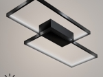 ΦΩΤΙΣΤΙΚΟ ΟΡΟΦΗΣ LED 42W ΜΑΥΡΟ 60X30X7CM