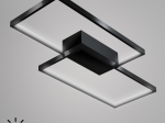 ΦΩΤΙΣΤΙΚΟ ΟΡΟΦΗΣ LED 42W ΜΑΥΡΟ 60X30X7CM