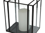 ΚΗΡΟΠΗΓΙΟ ARTELIBRE ΜΑΥΡΟ ΜΕΤΑΛΛΟ 18X13X21CM