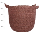 ΚΑΛΑΘΙ ARTELIBRE ALMOND SEAGRASS 25X25X24CM ΣΕΤ 3ΤΜΧ