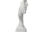 ΔΙΑΚΟΣΜΗΤΙΚΟ ARTELIBRE ΠΡΟΣΩΠΟ ΛΕΥΚΟ POLYRESIN 15.5X13X33CM
