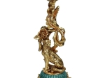 ΚΗΡΟΠΗΓΙΟ ARTELIBRE ΛΕΟΠΑΡΔΑΛΗ ΧΡΥΣΟ POLYRESIN 12X12X34CM