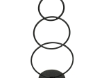ΚΗΡΟΠΗΓΙΟ ARTELIBRE ΜΑΥΡΟ ΜΕΤΑΛΛΟ 13X8.5X29.5CM