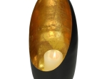 ΚΗΡΟΠΗΓΙΟ ARTELIBRE ΜΑΥΡΟ ΜΕΤΑΛΛΟ 17X17X27CM