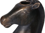 ΚΗΡΟΠΗΓΙΟ ARTELIBRE ΠΙΟΝΙ ΣΚΑΚΙΟΥ ΜΑΥΡΟ POLYRESIN 11.5X11.5X22CM