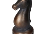 ΚΗΡΟΠΗΓΙΟ ARTELIBRE ΠΙΟΝΙ ΣΚΑΚΙΟΥ ΜΑΥΡΟ POLYRESIN 11.5X11.5X22CM
