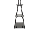 ΡΑΦΙΕΡΑ ARTELIBRE ΜΑΥΡΟ ΜΕΤΑΛΛΟ 57X37X110CM