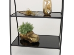 ΡΑΦΙΕΡΑ ARTELIBRE ΜΑΥΡΟ ΜΕΤΑΛΛΟ 57X37X110CM