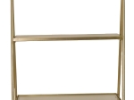 ΡΑΦΙΕΡΑ ARTELIBRE ΧΡΥΣΟ ΜΕΤΑΛΛΟ 57X37X110CM