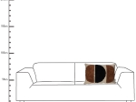 ΜΑΞΙΛΑΡΙ ARTELIBRE ΚΑΦΕ ΒΑΜΒΑΚΕΡΟ 40X60CM