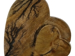ΔΙΑΚΟΣΜΗΤΙΚΟ ARTELIBRE ΚΑΡΔΙΕΣ ΚΑΦΕ ΞΥΛΟ 17X17CM