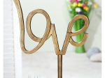 ΔΙΑΚΟΣΜΗΤΙΚΟ ARTELIBRE 'LOVE' ΣΕ ΒΑΣΗ ΑΝΤΙΚΕ ΧΡΥΣΟ ΑΛΟΥΜΙΝΙΟ 7.5X30X37CM