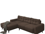 ΚΑΝΑΠΕΣ ΓΩΝΙΑΚΟΣ ARTELIBRE ΑΡΙΣΤΕΡΗ ΓΩΝΙΑ BRIGGS ΚΑΦΕ 255X175X82CM