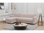 ΚΑΝΑΠΕΣ ΚΡΕΒΑΤΙ ΓΩΝΙΑΚΟΣ ARTELIBRE JOSE ΣΑΠΙΟ ΜΗΛΟ 270X150X86CM
