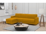 ΚΑΝΑΠΕΣ ΚΡΕΒΑΤΙ ΓΩΝΙΑΚΟΣ ARTELIBRE JOSE ΜΟΥΣΤΑΡΔΙ 270X150X86CM