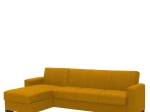 ΚΑΝΑΠΕΣ ΚΡΕΒΑΤΙ ΓΩΝΙΑΚΟΣ ARTELIBRE JOSE ΜΟΥΣΤΑΡΔΙ 270X150X86CM