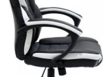 ΚΑΡΕΚΛΑ ΓΡΑΦΕΙΟΥ ARTELIBRE GAMING ΚΛΕΟΝΙΚΗ ΜΑΥΡΟ/ΛΕΥΚΟ 65X72X118-126CM