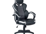 ΚΑΡΕΚΛΑ ΓΡΑΦΕΙΟΥ ARTELIBRE GAMING ΚΛΕΟΝΙΚΗ ΜΑΥΡΟ/ΛΕΥΚΟ 65X72X118-126CM