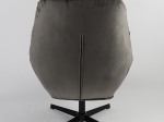 ΠΟΛΥΘΡΟΝΑ ARTELIBRE CHANTIERI ΓΚΡΙ ΥΦΑΣΜΑ/ΜΕΤΑΛΛΟ 94X71X83CM