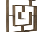 ΒΙΒΛΙΟΘΗΚΗ ARTELIBRE ITHAKI ΣΚΟΥΡΟ ΚΑΦΕ 125X22X130CM