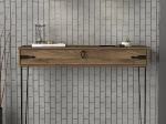 ΚΟΝΣΟΛΑ ARTELIBRE THIRA ΚΑΦΕ 120X35X90CM