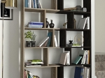ΒΙΒΛΙΟΘΗΚΗ ARTELIBRE IDRA ΑΝΟΙΧΤΟ ΚΑΦΕ/ΣΚΟΥΡΟ ΚΑΦΕ 124X26X159CM