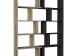 ΒΙΒΛΙΟΘΗΚΗ ARTELIBRE IDRA ΑΝΟΙΧΤΟ ΚΑΦΕ/ΣΚΟΥΡΟ ΚΑΦΕ 124X26X159CM
