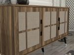 ΜΠΟΥΦΕΣ ARTELIBRE NIMOS ΚΑΡΥΔΙ ΜΟΡΙΟΣΑΝΙΔΑ/ΜΕΛΑΜΙΝΗ 160X45X75CM