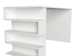 ΓΡΑΦΕΙΟ ARTELIBRE CLEORA ΛΕΥΚΟ ΜΟΡΙΟΣΑΝΙΔΑ/ΜΕΛΑΜΙΝΗ 120X60X74CM