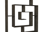 ΒΙΒΛΙΟΘΗΚΗ ARTELIBRE ITHAKI REBAP ΜΟΡΙΟΣΑΝΙΔΑ/ΜΕΛΑΜΙΝΗ 125X22X130CM