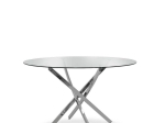 ΤΡΑΠΕΖΙ ARTELIBRE PHLAX ΔΙΑΦΑΝΟ ΓΥΑΛΙ Φ120X74CM