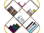 ΒΙΒΛΙΟΘΗΚΗ ARTELIBRE CASE ΚΑΡΥΔΙ/ΚΙΤΡΙΝΟ 120X25X120CM